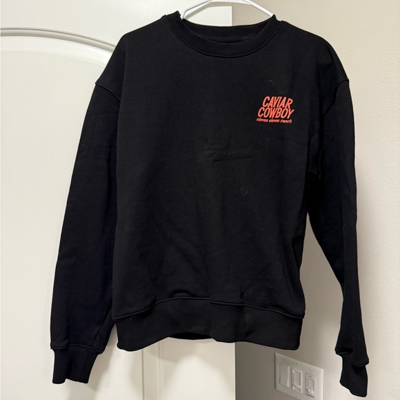 Eleven Eleven Caviar Cowboy Crew in Black - Picture 4 of 9